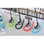 Wholesale Hook Style Wireless Sports Bluetooth Stereo Headset (Blue)